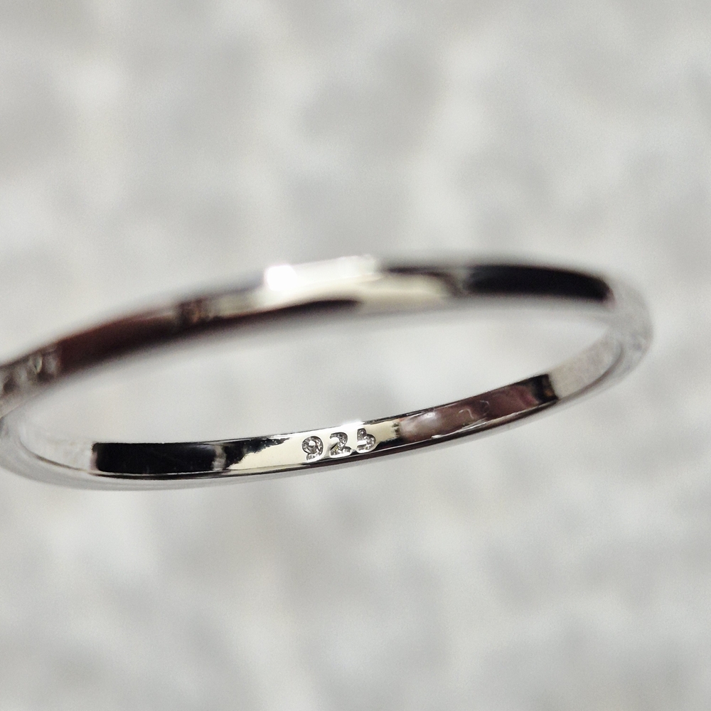 925 Sterling Silver Oval Engagement Ring - Picture 8 of 8